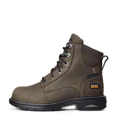 Ariat Work: Casey 6" Composite Toe Zapatos de Seguridad Mujer - Gris (PSBRE5876)